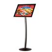 Curved Menuboard Pedestal Sign Holder