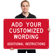 Add Wording And Instructions
