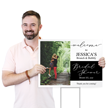 Custom Bridal Shower Yard Sign Add Names Month Year