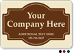 Custom Company Name Phone Number Vehicle Magnetic Sign