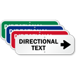Directional Text   Right Arrow Custom Sign