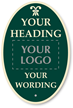 Design Palladio Sign, Add Heading, Logo And Motif