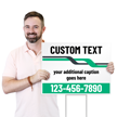Custom Yard Sign Add Text And Contact Details
