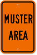 Emergency Muster Area Sign