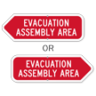 Evacuation Assembly Area Sign