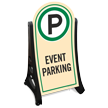 Event Parking Portable Sidewalk Sign Kit