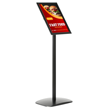 Freestanding Aluminum Sign Post Decorative Menu Board
