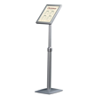 Heavy Duty Height Adjustable Pedestal Sign Holder