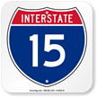 Interstate 15 (I 15)Sign