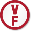 V F Floor Truss Sign Circular 