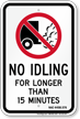 State Idle Sign for Nevada