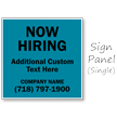 Now Hiring BigBoss Portable Custom Sidewalk Sign