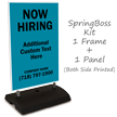 Now Hiring BigBoss Portable Custom Sidewalk Sign