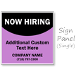 Now Hiring BigBoss Portable Custom Sidewalk Sign