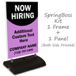 Now Hiring BigBoss Portable Custom Sidewalk Sign
