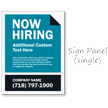 Now Hiring BigBoss Portable Custom Sidewalk Sign