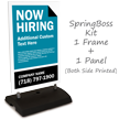 Now Hiring BigBoss Portable Custom Sidewalk Sign