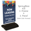 Now Leasing BigBoss Portable Custom Sidewalk Sign