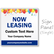 Now Leasing BigBoss Portable Custom Sidewalk Sign