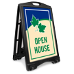 Open House A-Frame Sidewalk Sign Kit