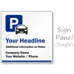Parking BigBoss Portable Custom Sidewalk Sign