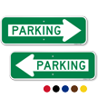 Directional Parking Sign