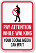 Pay Attention While Walking, Your Social Media Can Wait