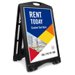 Rent Today BigBoss Portable Custom Sidewalk Sign