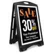 Sale 30 Percent Off BigBoss Portable Custom Sidewalk Sign