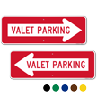 Valet Parking Directional Sign