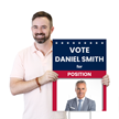 Vote Add Position And Image Name Custom Vote Yard Sign