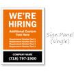 We Are Hiring BigBoss Portable Custom Sidewalk Sign