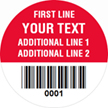 Circular Custom Template   Barcode