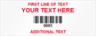 Rectangular Custom Template   Barcode
