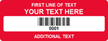 Rectangular Custom Template   Barcode