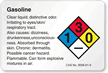 Ethanol NFPA Chemical Hazard Label