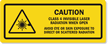 Caution Safety Label