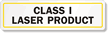 Class 1 Laser Product Label