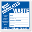 Semi Custom Non Regulated Waste Label