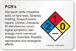 Phenol NFPA Chemical Hazard Label