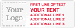 Rectangular Custom Template   Logo
