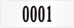 Rectangular Custom Template   Numbering