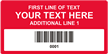 Rectangular Custom Template   Barcode