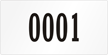 Rectangular Custom Template   Numbering