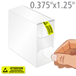 Attention Electrostatic Sensitive Devices Label Dispenser Box