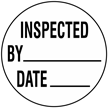 Inspected Freezer Labels