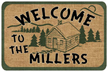 Welcome to the Cabin Mat