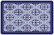 Deep Blue Diamond Mat