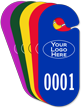 Customized Large Racetrack Parking Permit Hang Tag