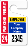 ToughTag™ for Jumbo Numbered Parking Permits